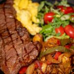 STEAK AND EGGS